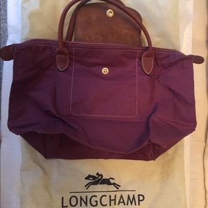 Longchamp Le Pliage Small Top Handle Nylon Handbag